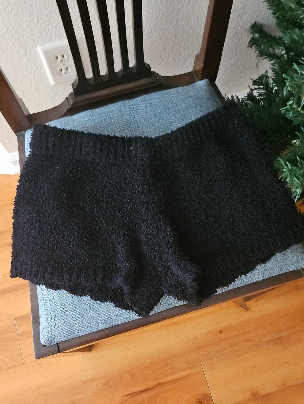 POL Cozy Black Women's Lounge Shorts